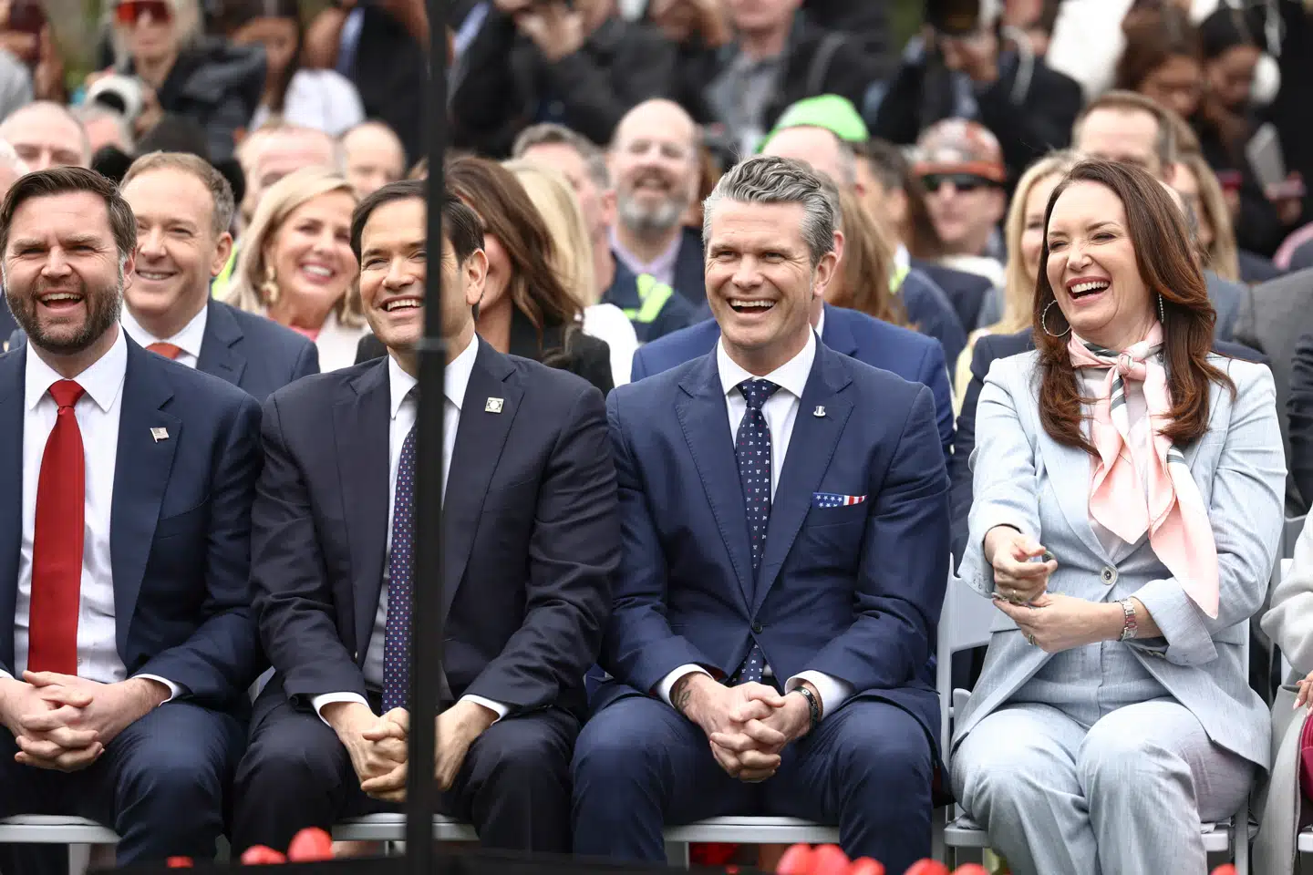 Konservative er generelt gladere end venstreorienterede ifølge undersøgelse om mental sundhed. Foto: Jim Lo Scalzo, Scanpix