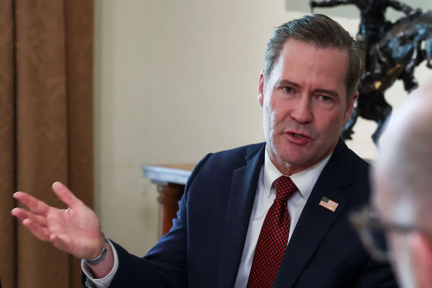 Mike Waltz har en fortid i det amerikanske militær og som medlem af Repræsentanternes Hus. (Arkivfoto).