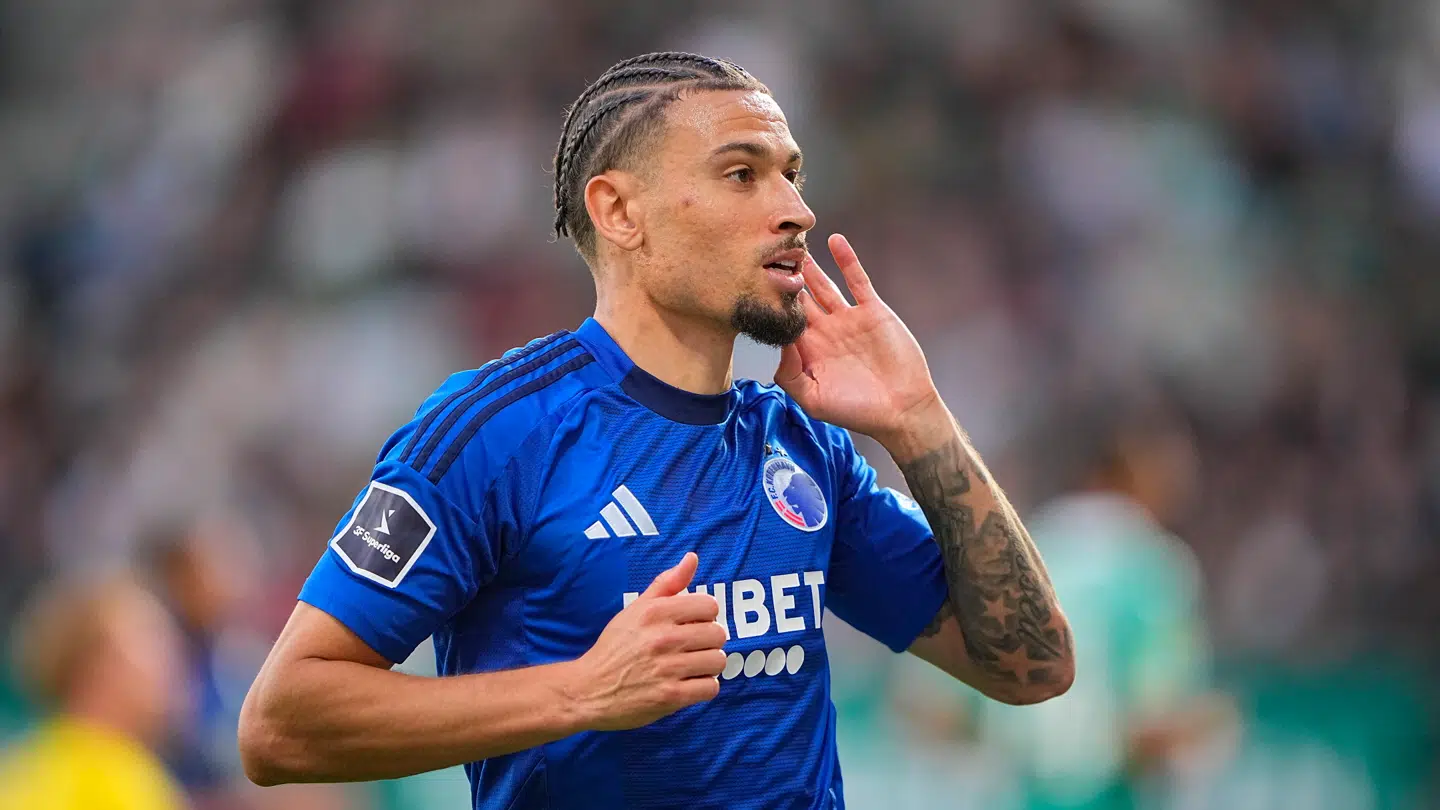 Jordan Larsson sparkede FCK foran i opgøret mod Viborg. Cornrows of fortune.