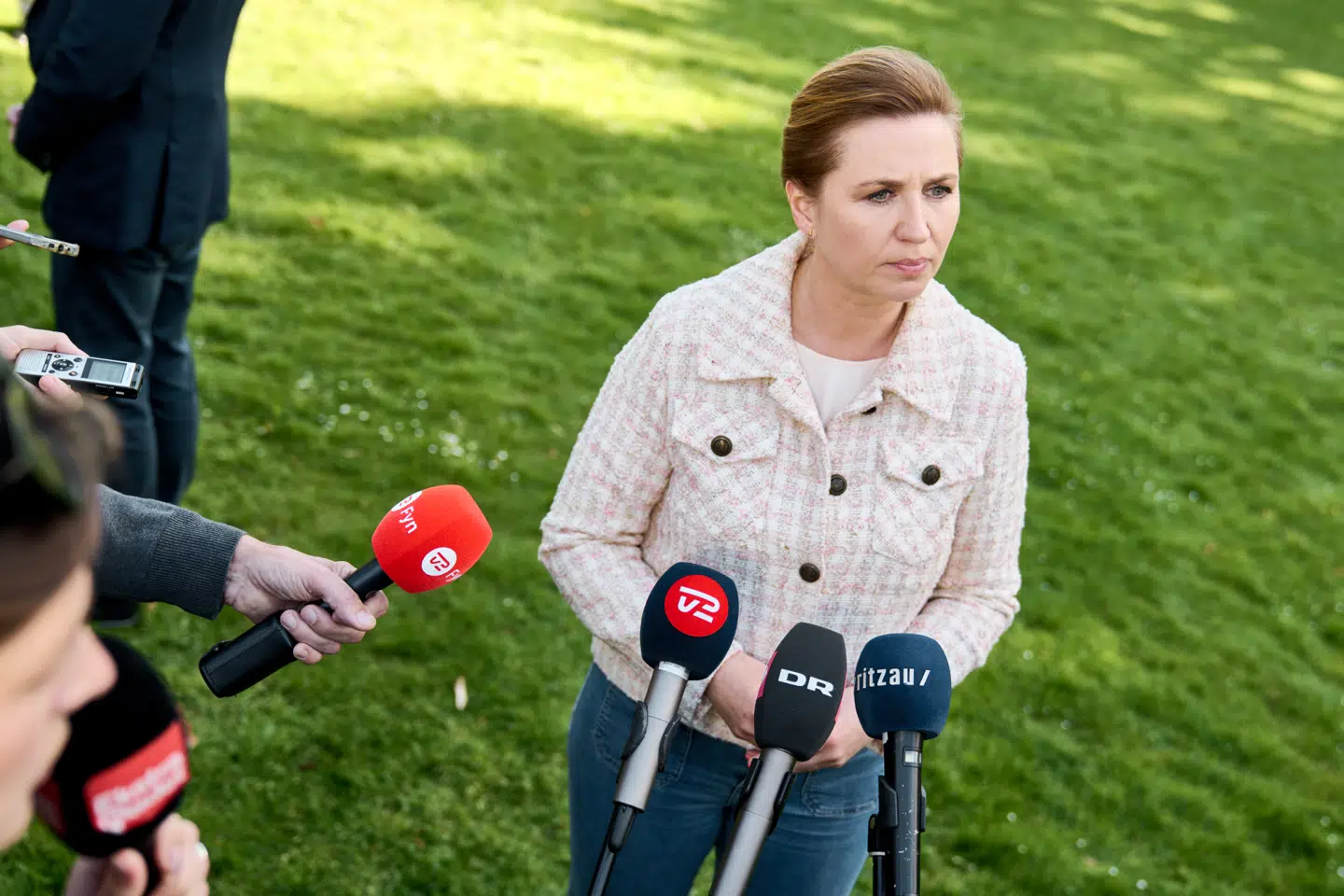 Mette Frederiksen afviste torsdag at kommentere på Søren Gades dobbeltrolle, som har vakt kritik den seneste tid.