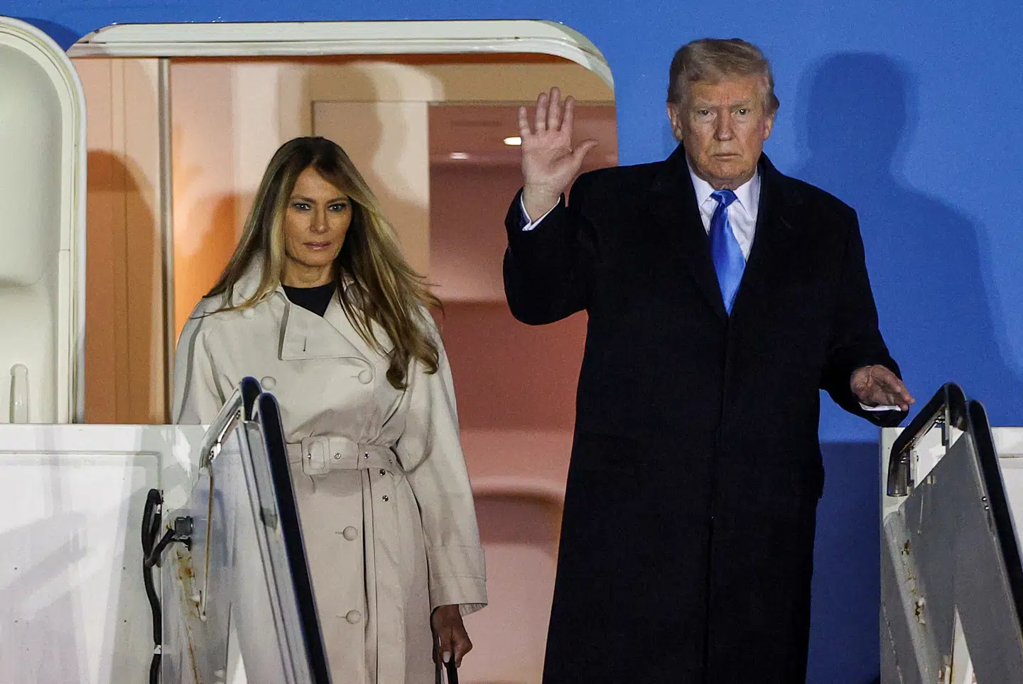 Melania og Donald Trump mødtes til en fest i 1998.