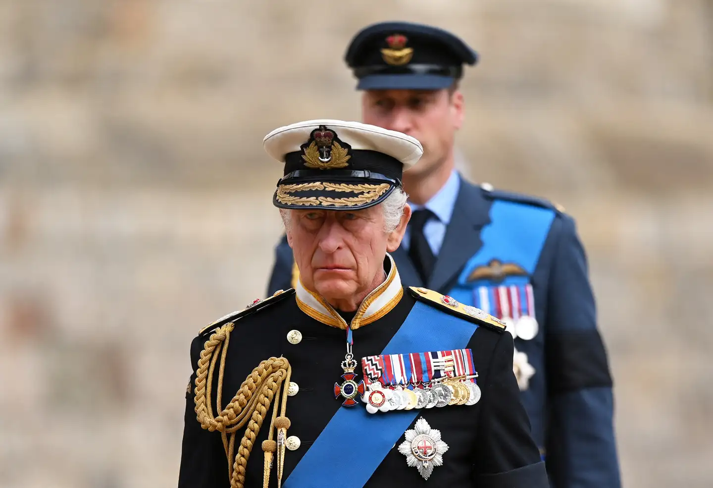 Kong Charles har forholdt sig tavs om sin søns retssag.