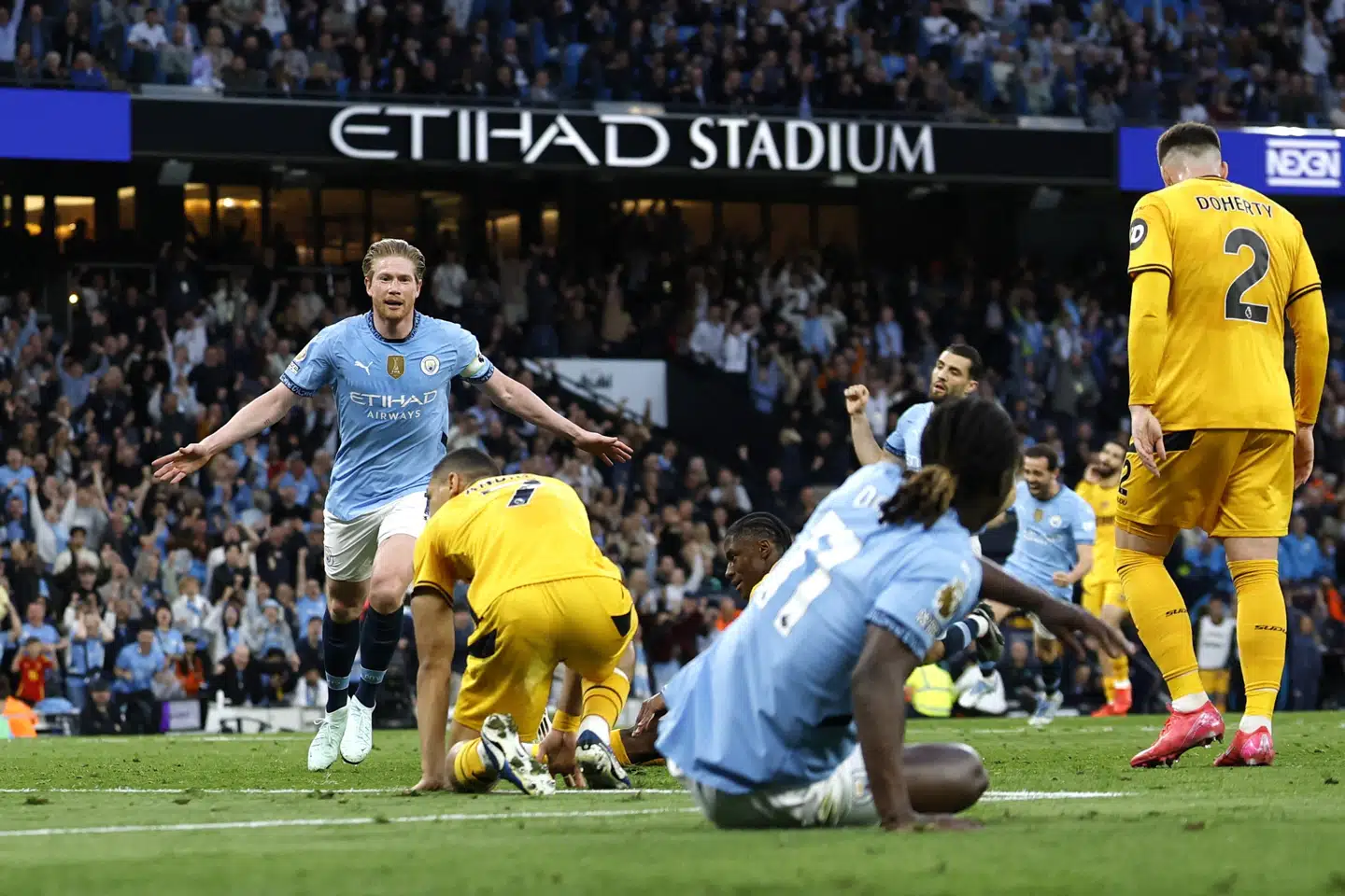 Kevin De Bruyne er snart fortid i Manchester City, men veteranen er i færd med at takke af på fornem vis.
