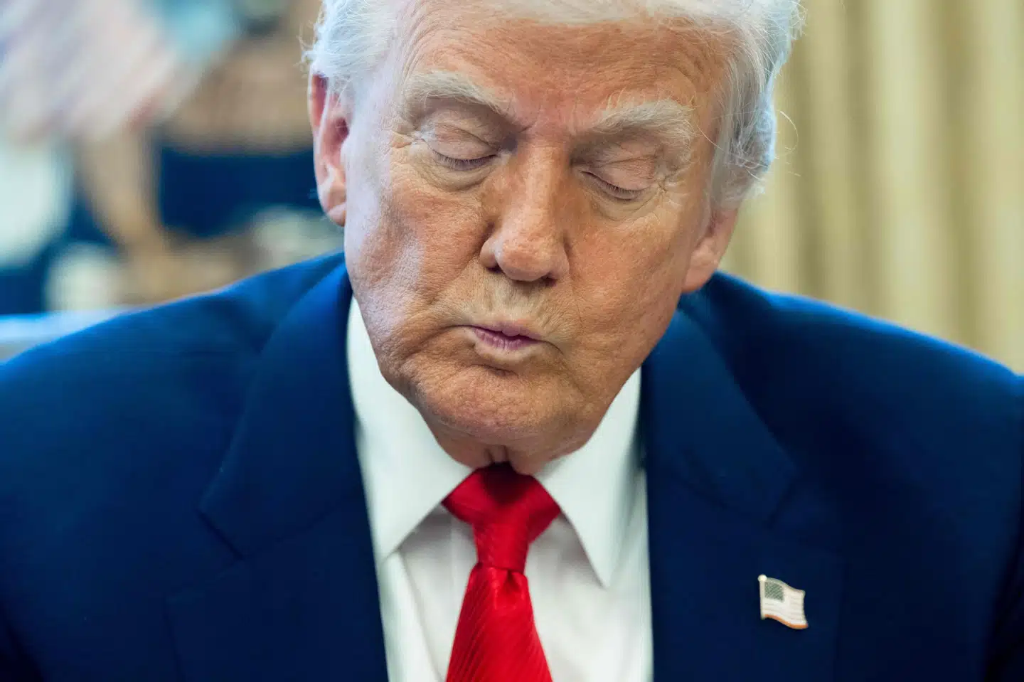 Den amerikanske præsident ser sig selv som "førstevalg" som pave. (Arkivfoto).