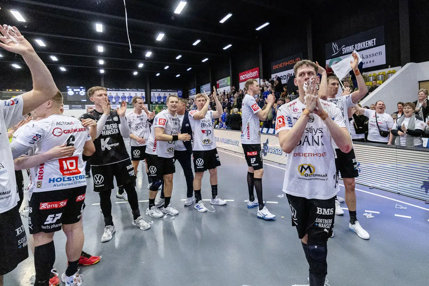 TTH Holstebro kæmpede sidste år for overlevelse i ligaen til det sidste. (Arkivfoto).