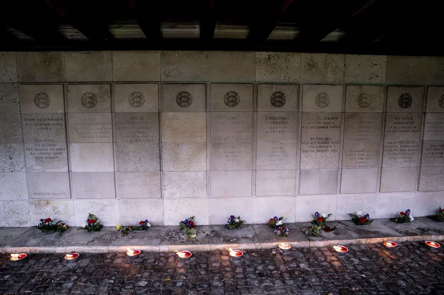 Befrielsen markeres blandt andet ved en mindehøjtidelighed i Mindelunden i Ryvangen i København, hvor modstandskæmpere ligger begravet. (Arkivfoto).