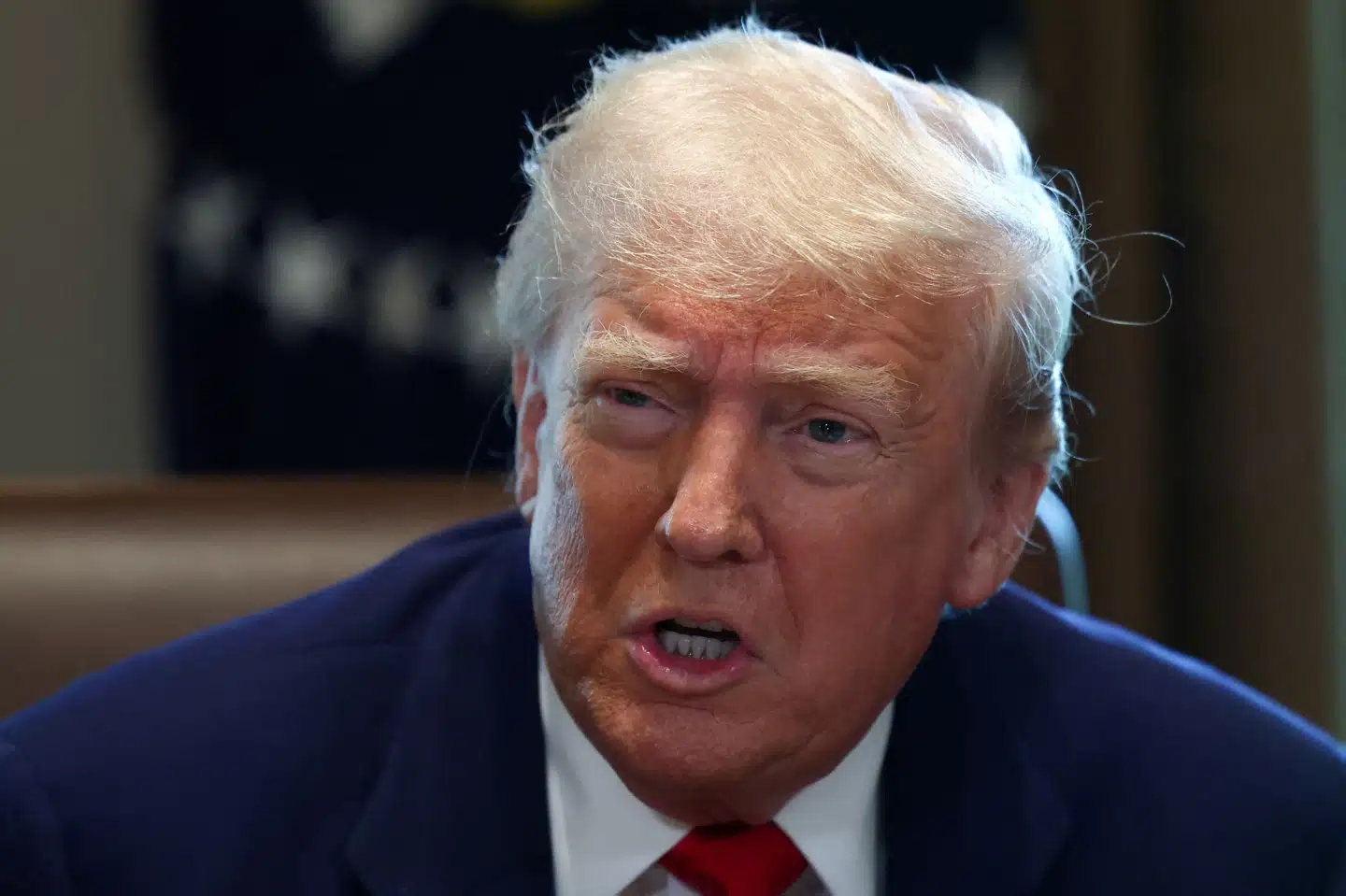 Trump har før ikke villet afvise at bruge militær magt i Grønland. Nu gentager han budskabet. (Arkivfoto).