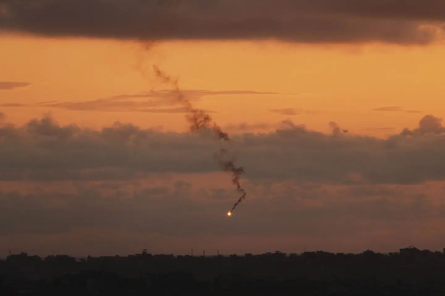 Israel genoptog tilbage i marts sin offensiv mod den militante bevægelse Hamas i Gaza. Billedet er fra søndag under et angreb.