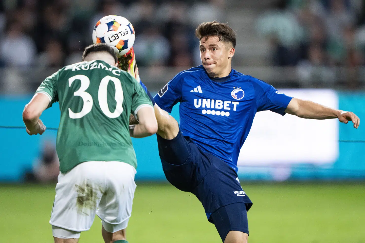 Rodrigo Huescas og FC København kan torsdag kvalificere sig til pokalfinalen med en samlet sejr over Viborg FF.