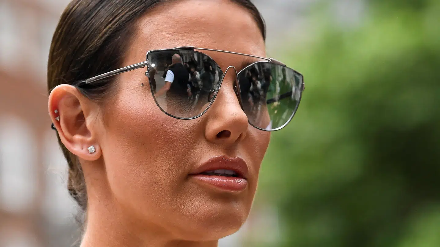 Rebekah Vardy slap ikke for at betale regningen.