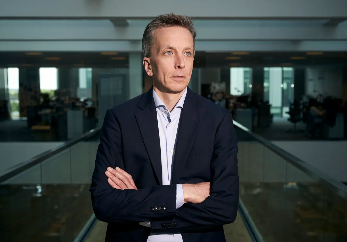 Søren Nielsen er topchef hos den danske høreapparatskæmpe Demant.