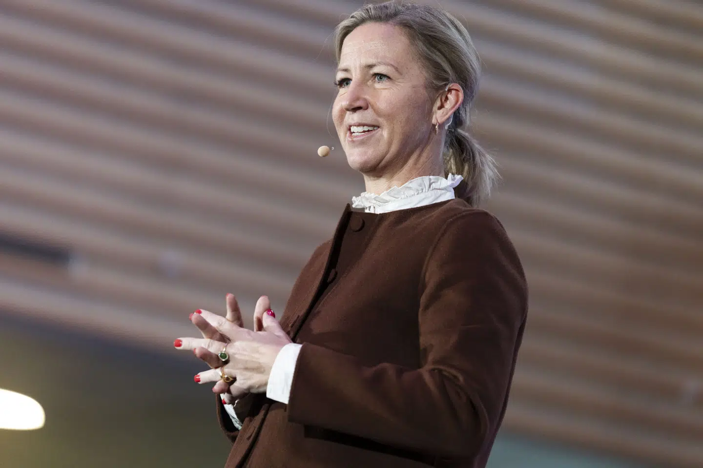 Britt Meelby Jensen er administrerende direktør for Ambu, der føler sig godt rustet til en lurende toldkrig. (Arkivfoto).