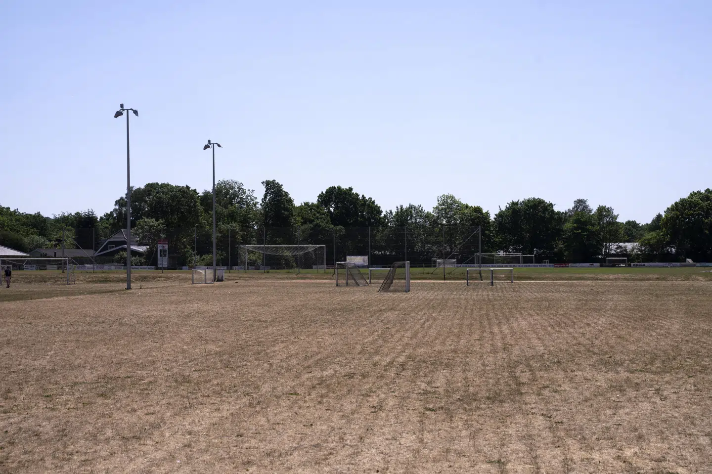 Det er første gang i de 21 år, som DMI har data fra, at risikoen for landsdækkende tørkedøgn falder så tidligt på året (Arkivfoto).
