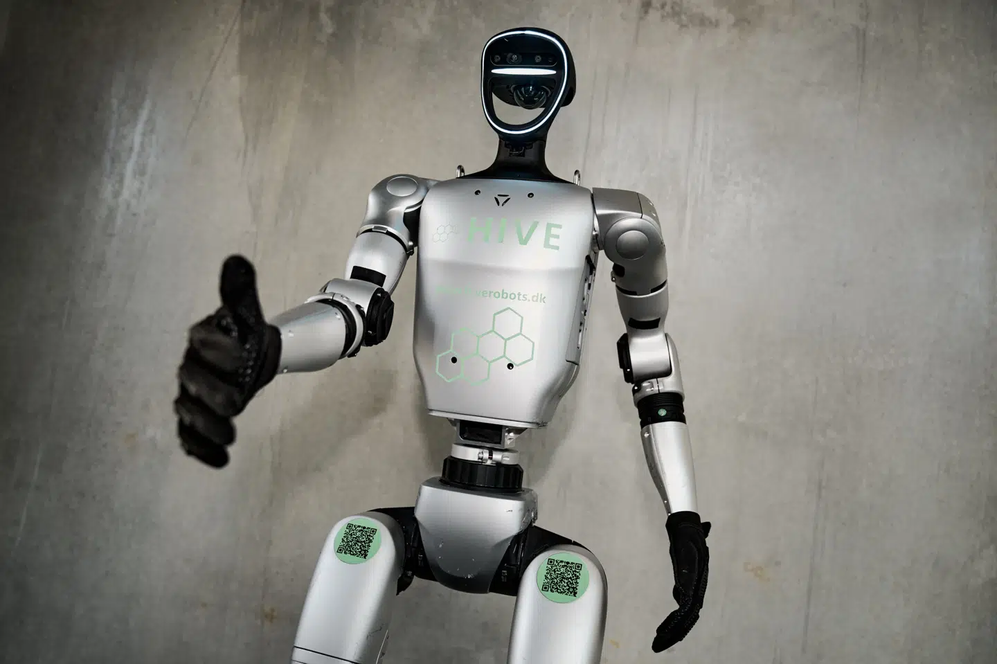 Den humanoide robot er ny, fordi man kan sætte det, der minder om ChatGPT, ind i den.