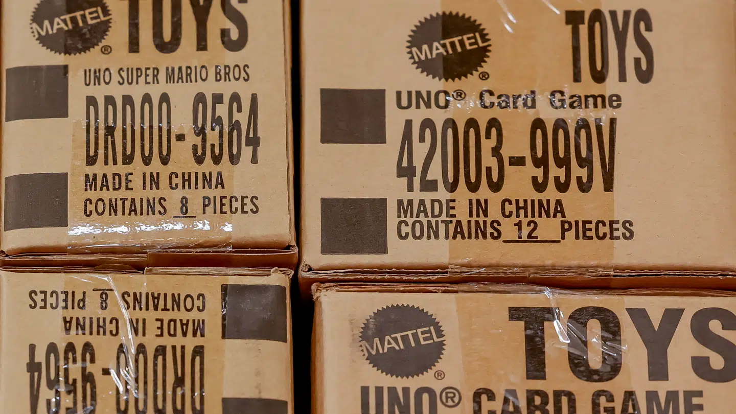 75-80 procent af alt det legetøj, der sælges i USA er produceret i Kina.