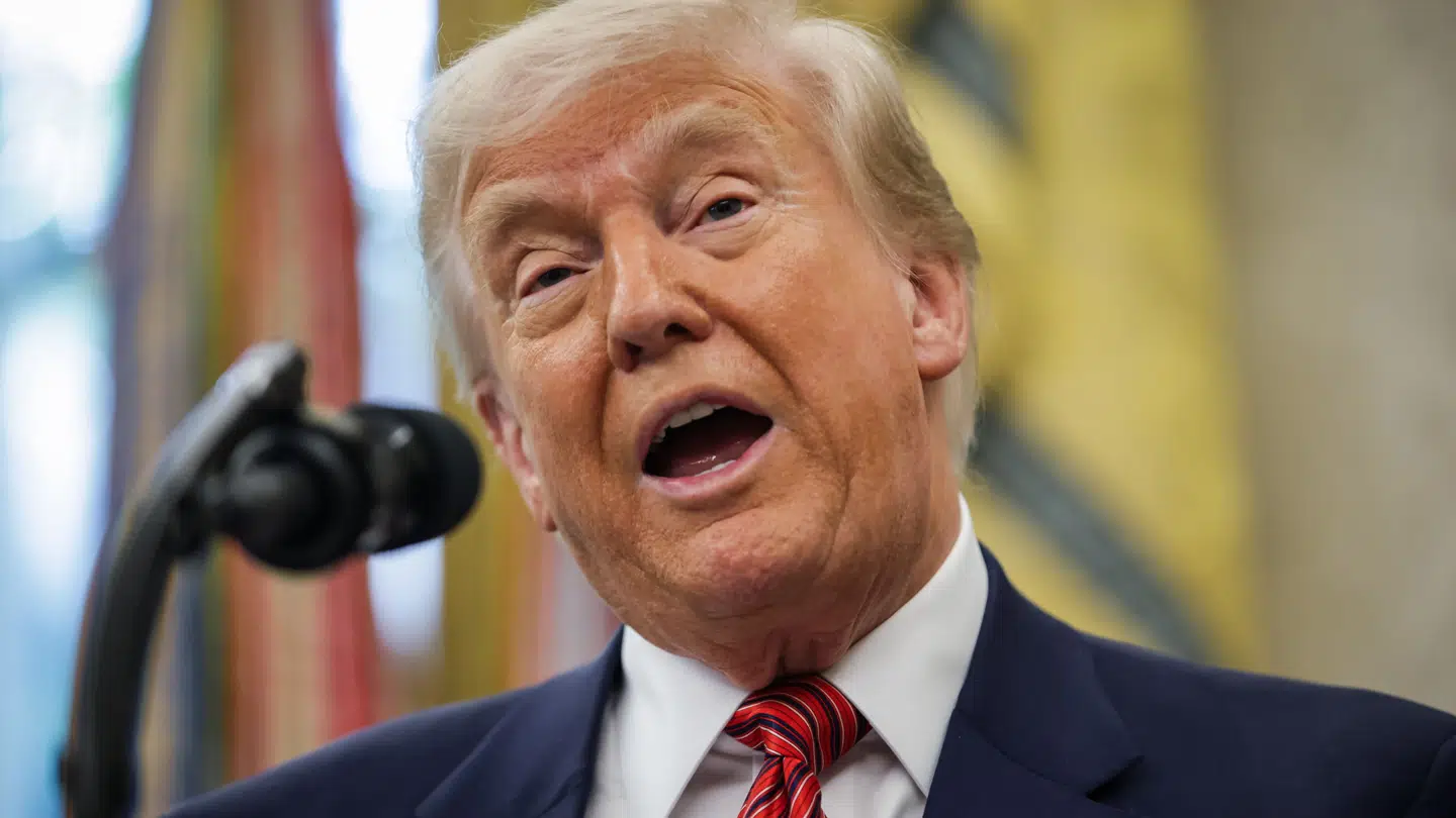 Den amerikanske præsident, Donald Trump, ses her i Det Hvide Hus den 7. maj.