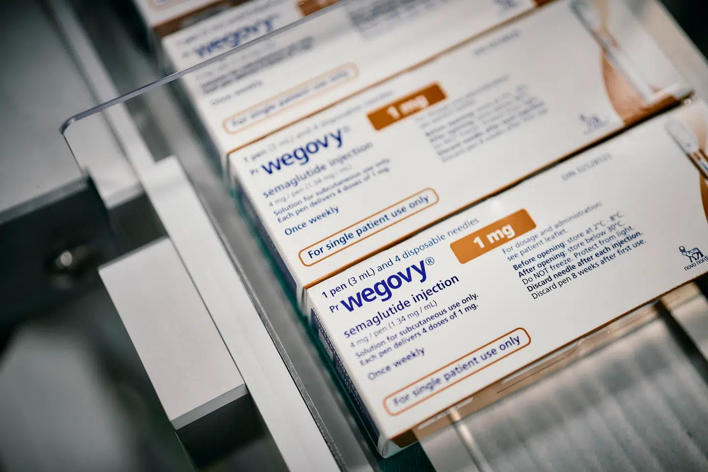 Novo Nordisk produktionsanlæg i Hillerød. Produktion, Pakning, af Wegovy (semaglutid).