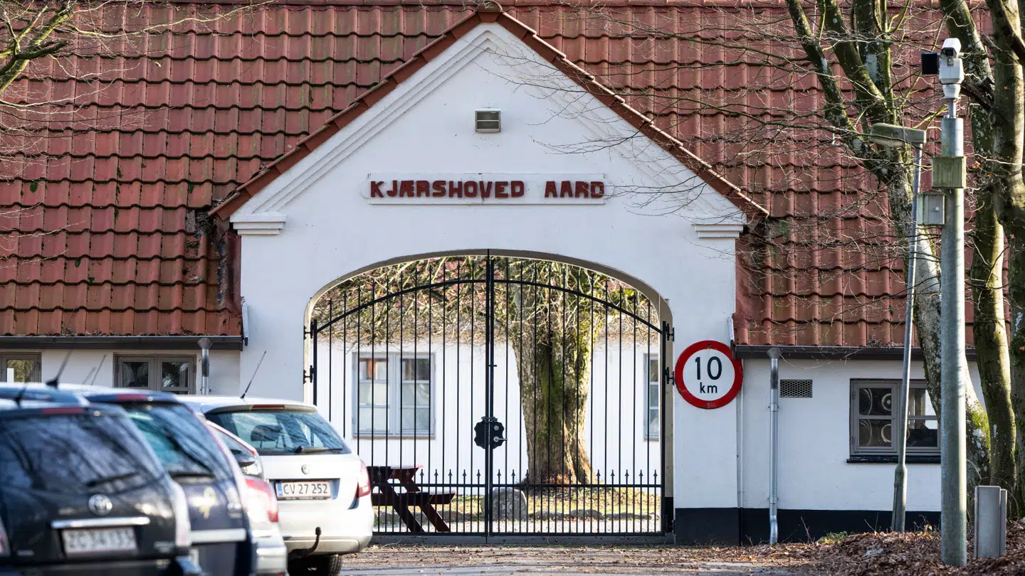 Her ses Udrejsecenter Kærshovedgård nær Bording i Midtjylland.