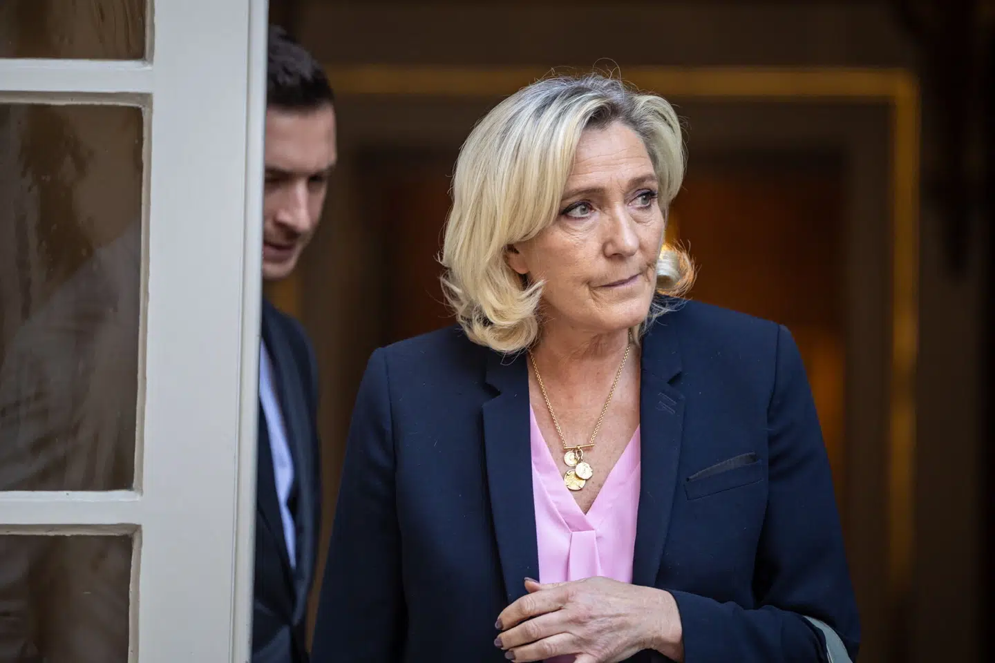 Marine Le Pen har sagt, at anklagerne mod hende er en del af et ondsindet politisk komplot. Foto: Christophe Petit Tesson, Scanpix