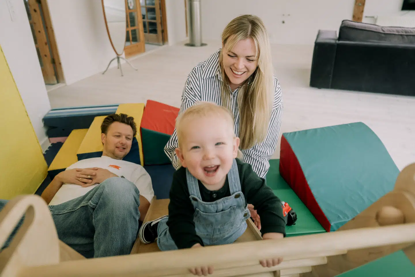 Louise Hansen blev bonusmor til to børn, efter at hun blev kærester med Lasse.