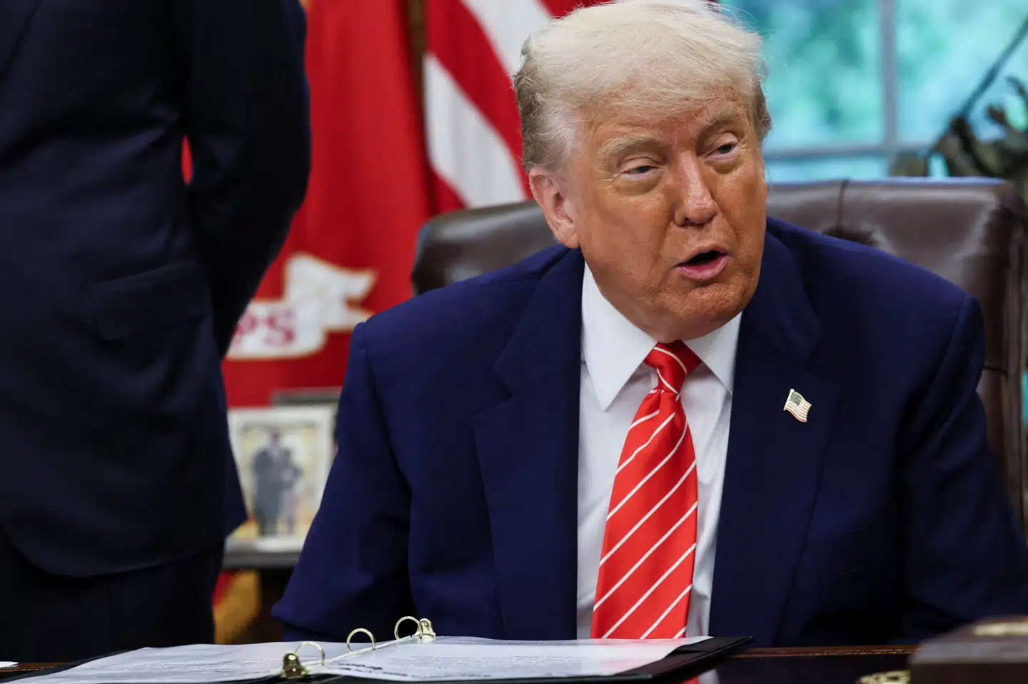 Trump kommer med officiel udmelding om handelsaftale i Det Ovale Værelse torsdag.