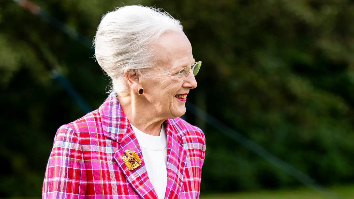 Man tager ingen chancer, når det er selveste dronning Margrethe, der skranter.