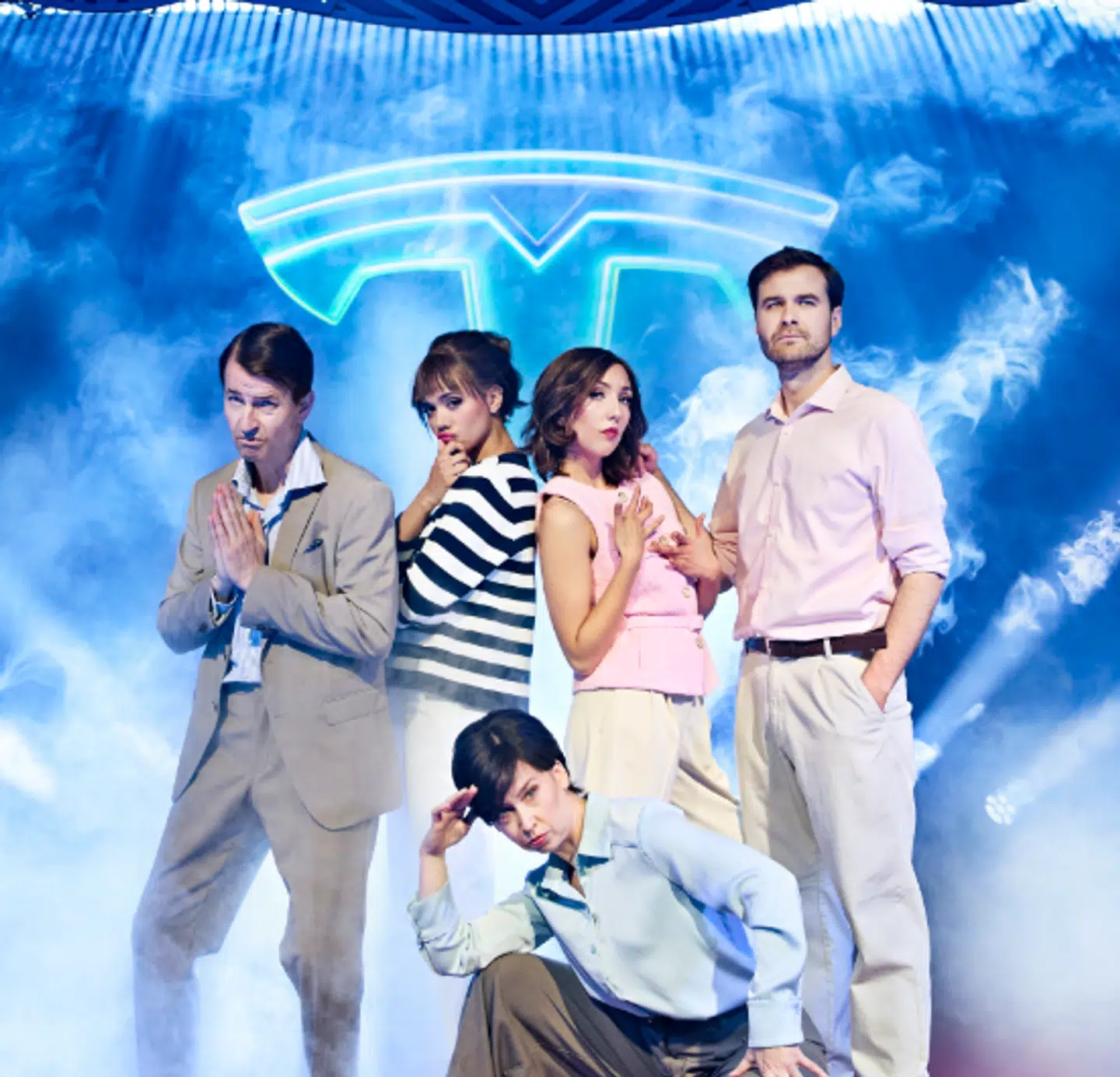 Tesla-nummeret var et af aftenens højdepunkter.