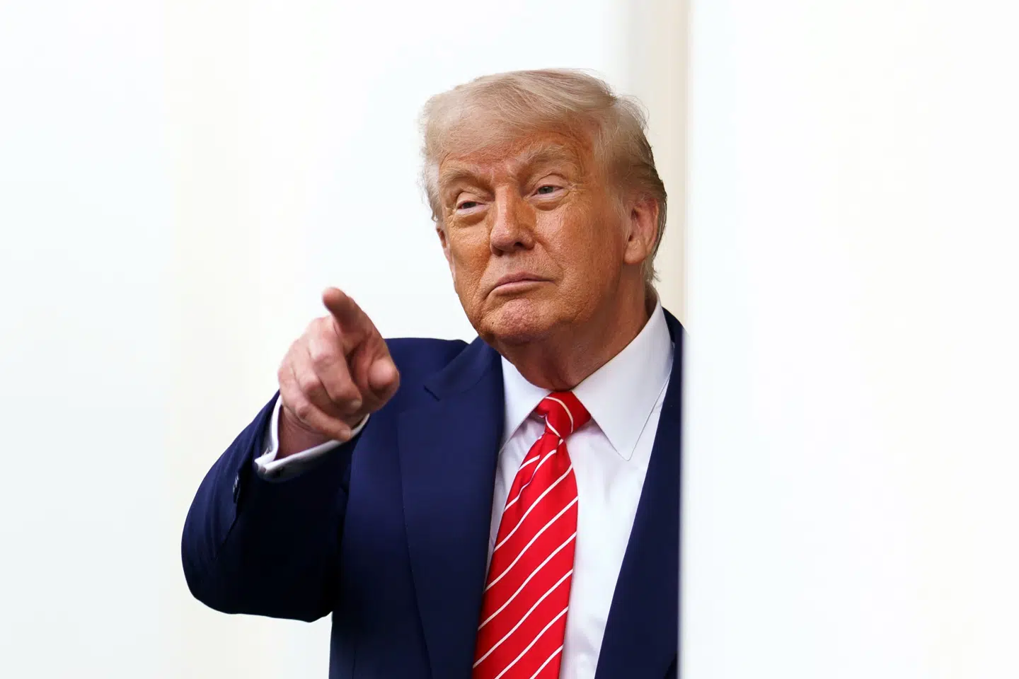 Den amerikanske præsident Donald Trump er ikke bange for at sige sin mening.