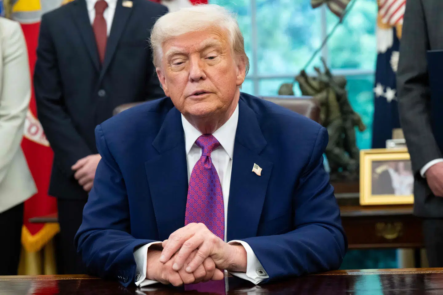 USA ønsker, at Kina bliver mere åbent for amerikanske virksomheder, lyder det fra Donald Trump efter et toldmøde mellem USA og Kina. (Arkivfoto).