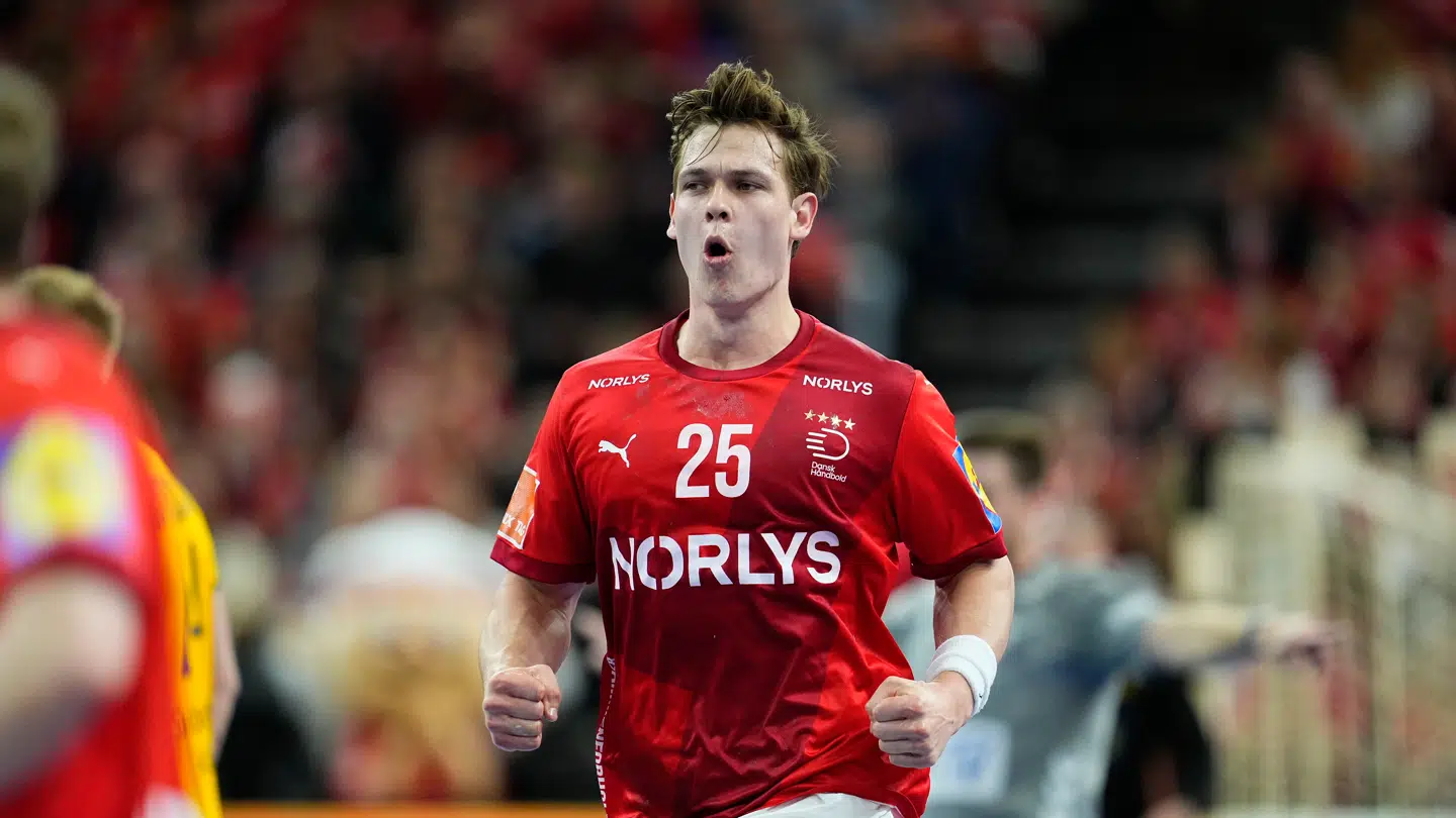 Håndboldkampen i EHF Euro Cup mellem Danmark og Sverige i Royal Arena i Ørested søndag den 11. maj 2025.