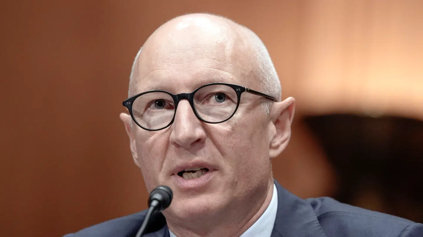 Administrerende direktør i Novo Nordisk Lars Fruergaard Jørgensen under en høring i det amerikanske senat om prisen på Ozempic og Wegovy.