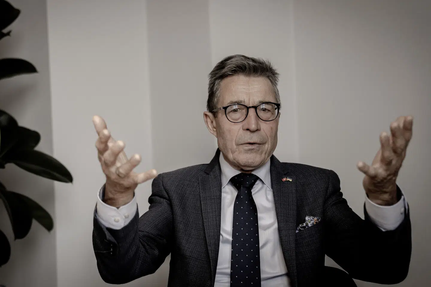 Anders Fogh Rasmussen giver ikke meget for Donald Trumps interesse for Grønland. (Arkivfoto).