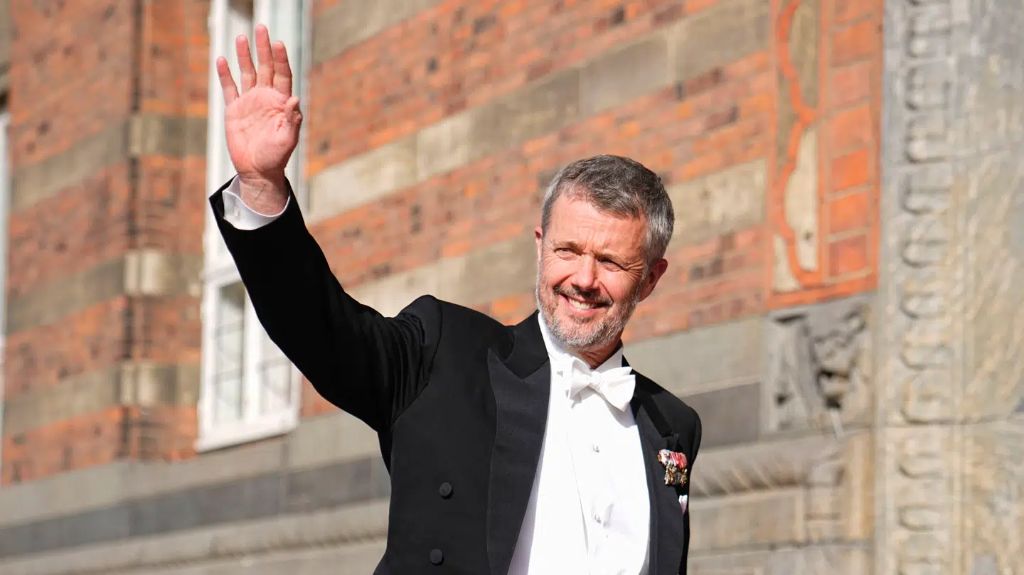 Kong Frederik dukkede op til Håndværkerforeningens fejring.