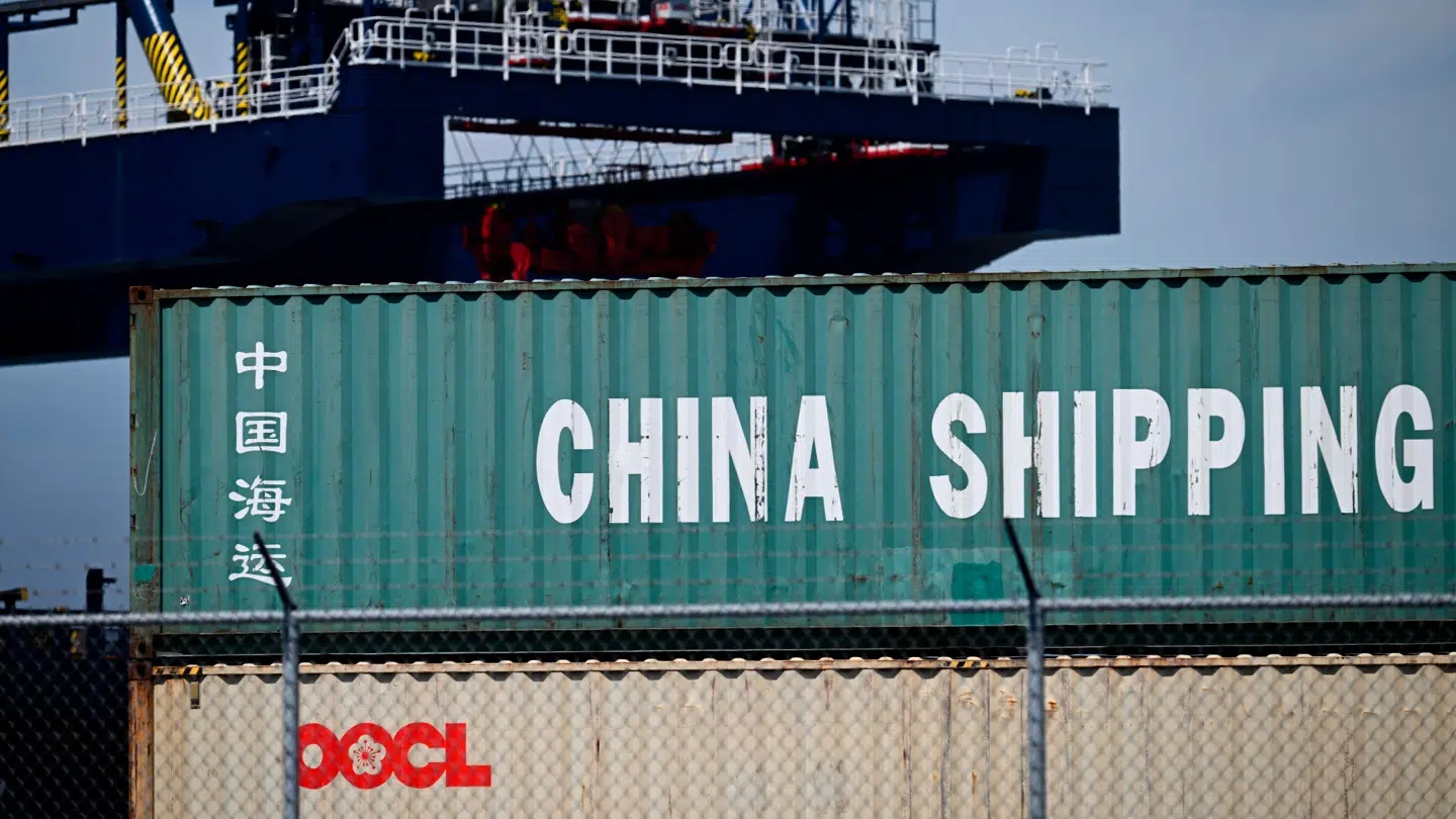 Fredag var der ingen kinesiske skibe, der sejlede mod havn i Californien.