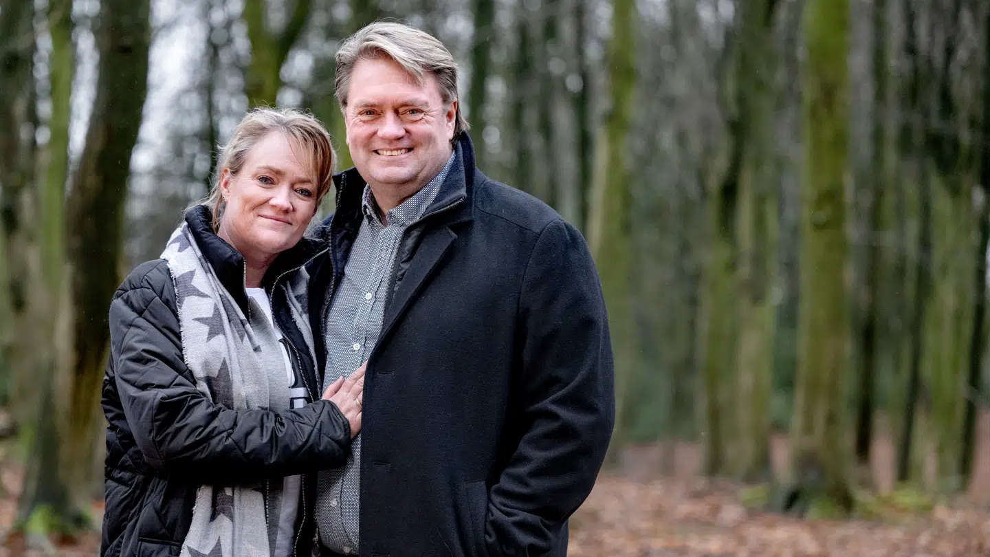 Johnny Hansen blev gift med hustruen, Gitte Mortensen, i 2014.