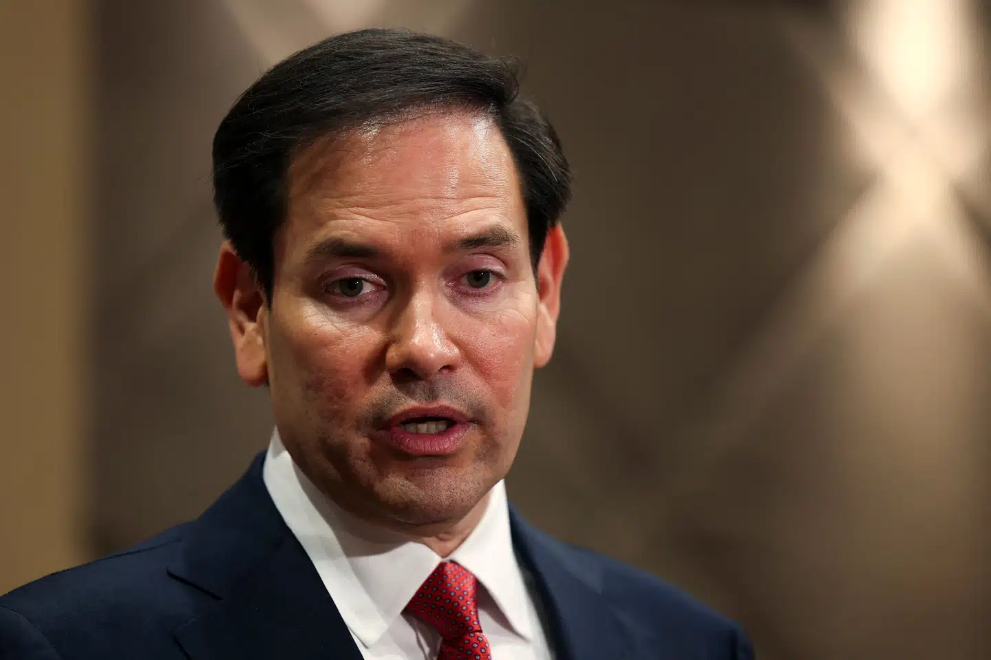 USA's udenrigsminister, Marco Rubio, siger til BBC, at USA er "bekymret" over den humanitære situation i Gaza. (Arkivfoto).