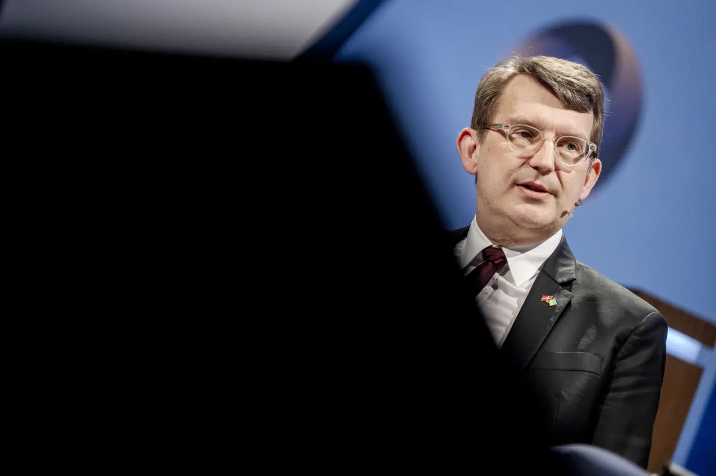 Forsvarsminister Troels Lund Poulsen (V) annoncerer Danmarks 26. donationspakke til Ukraine. (Arkivfoto).