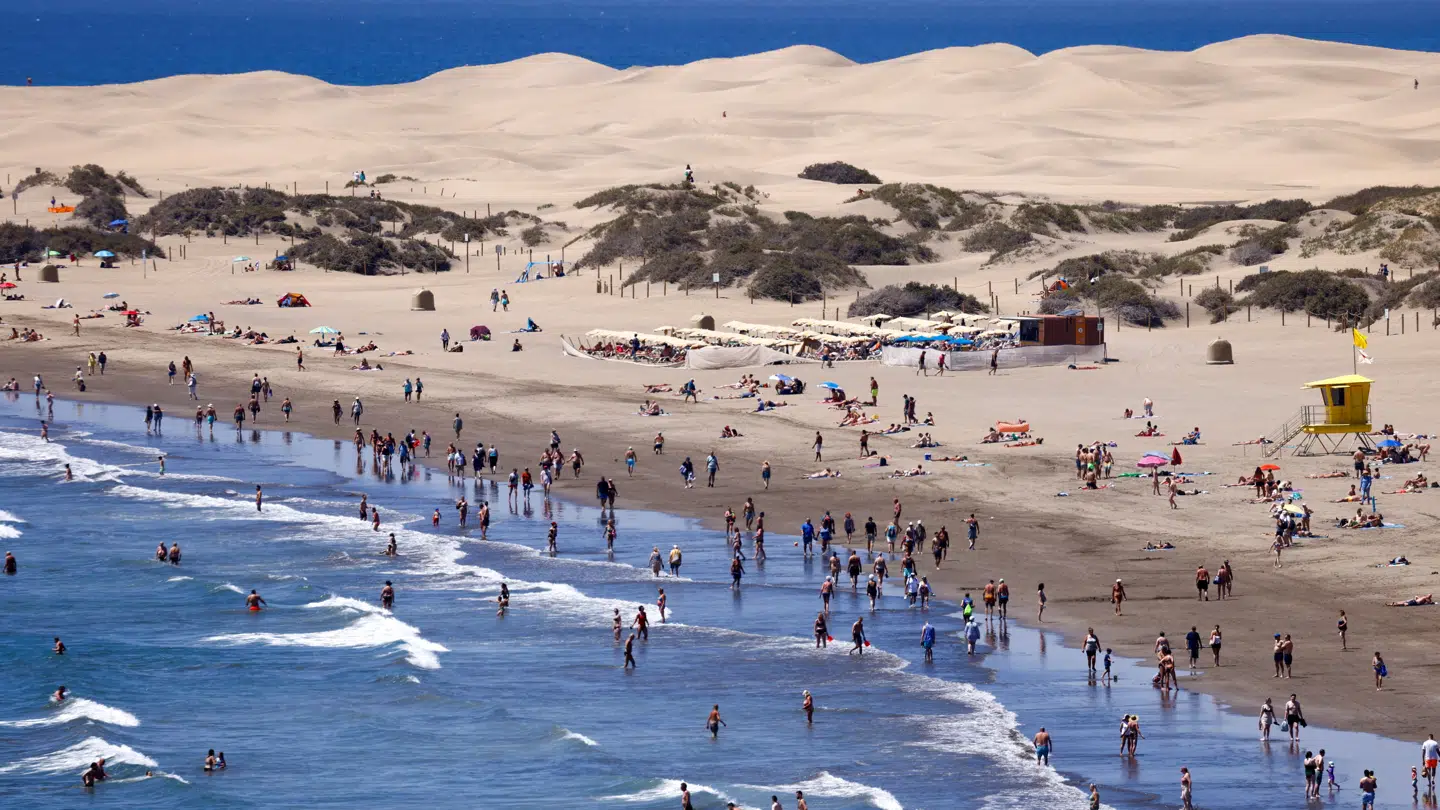 Der er smukt og dejligt på Gran Canaria – man kommer ud fra badeværelset.