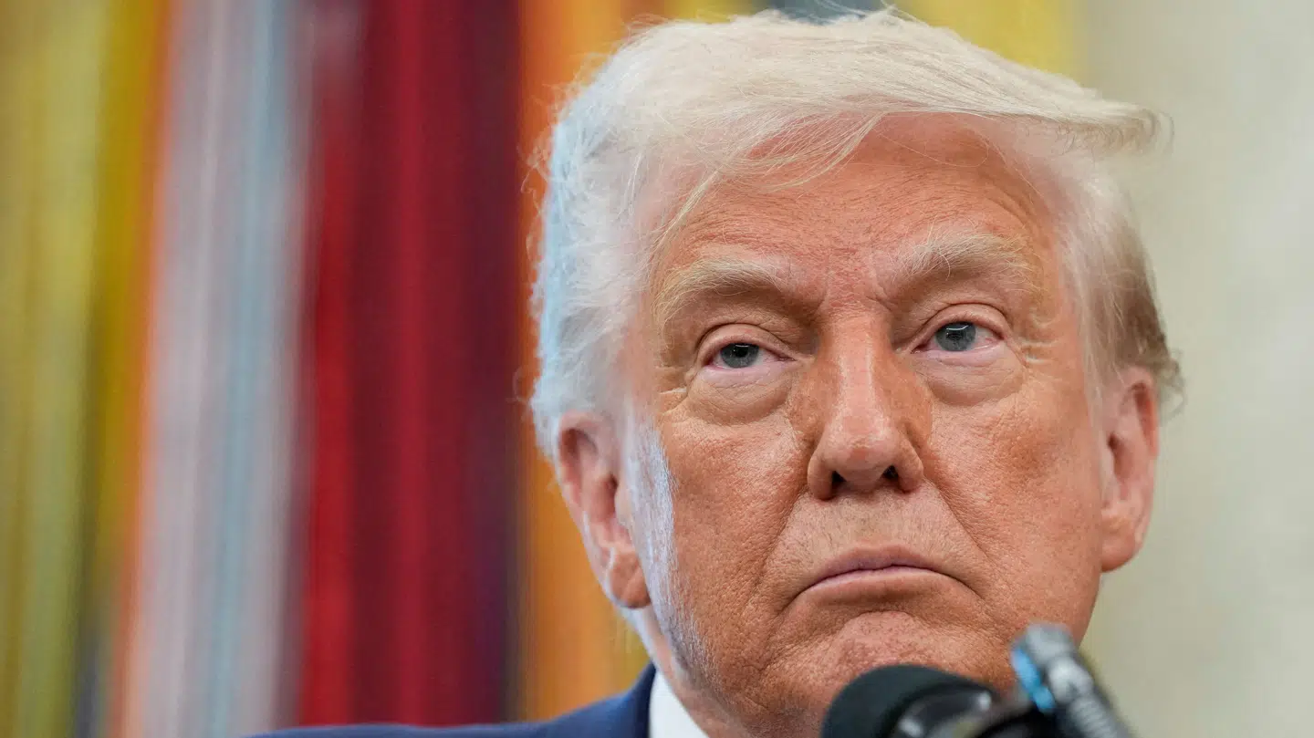 Donald Trump reagerer på meldingen om Joe Bidens kræftsygdom.