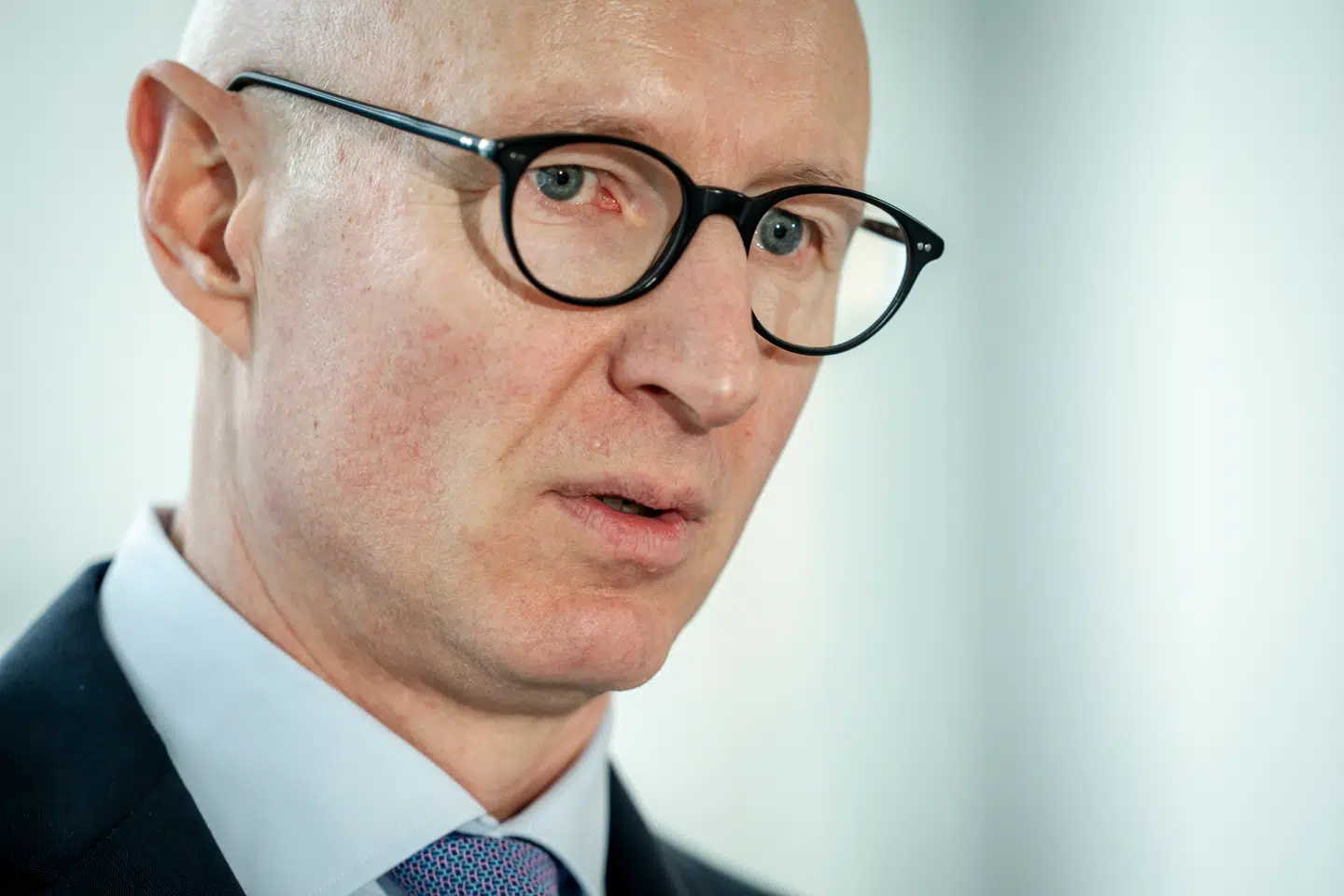 Her ses afgående Novo Nordisk-topchef Lars Fruergaard Jørgensen, der har stået i spidsen for Novo Nordisk i otte år.