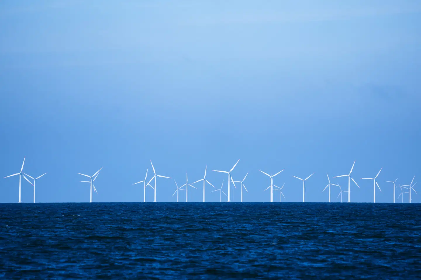Der skal opføres yderligere 3 GW havvind efter den nye aftale. (Arkiv.)