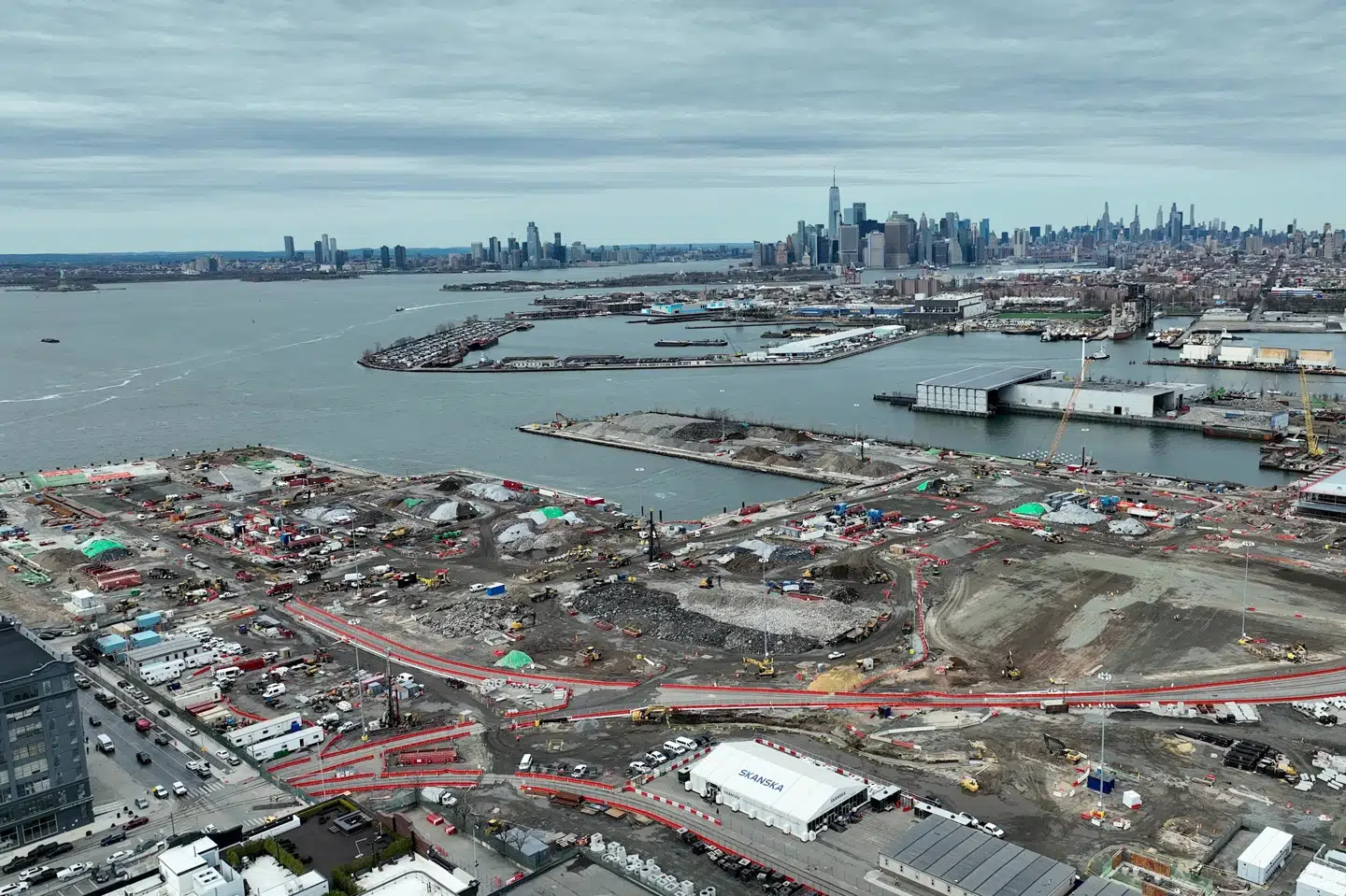 Havvindmølleparken Empire Wind bliver det første havvindmølleprojekt, der leverer strøm direkte til New York City. (Arkivfoto).