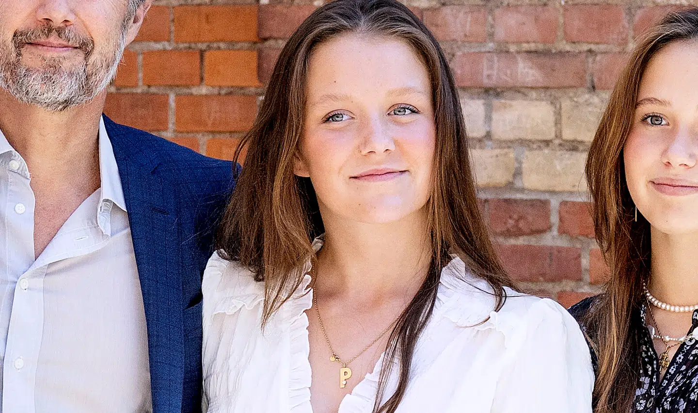 Prinsesse Isabella med den særlige P-halskæde.