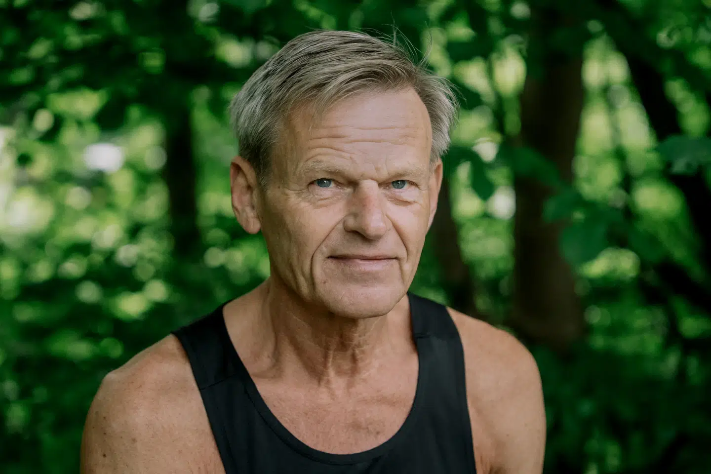 Den ene af Mogens Hedengrans sønner bor i Ungarn. Derfor er det primært den anden søn, han mødes og løber med