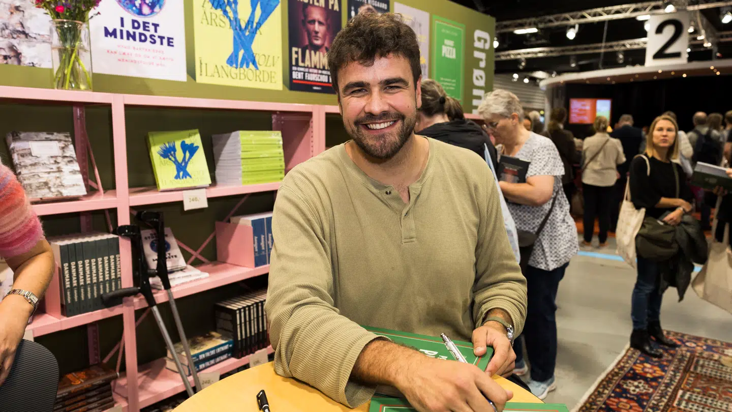Jon Edlund endte på en delt andenplads, da han var med i DRs 'Den store Bagedysten' i 2018.