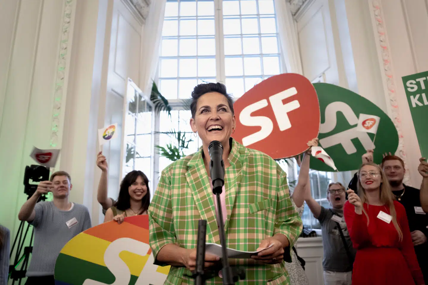 Pia Olsen Dyhr vil gerne være finansminister, men ifølge Liberal Alliance har partiet en aldeles skadelig økonomisk politik.