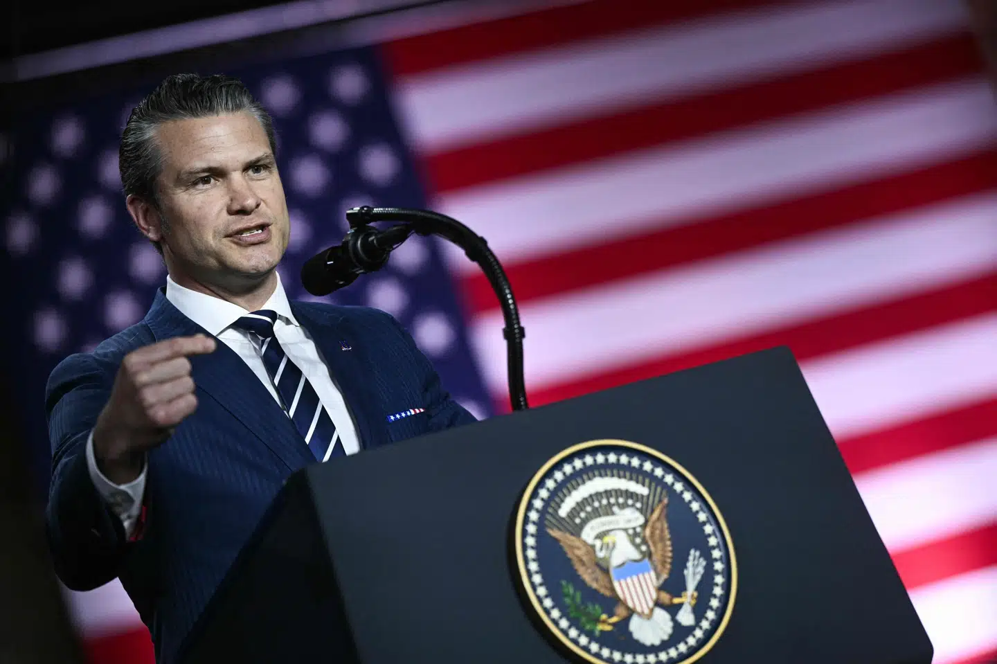 USA's forsvarsminister, Pete Hegseth, har formelt modtaget et luksusfly i gave fra Qatars kongehus. (Arkivfoto).