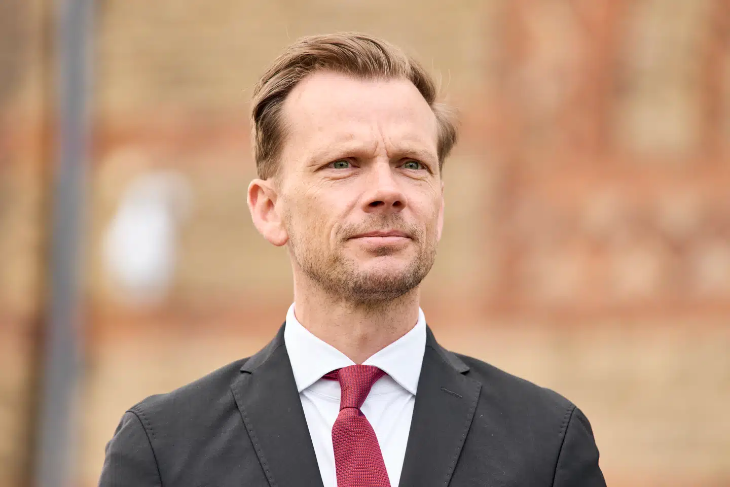 Justitsminister Peter Hummelgaard efter pressemøde om regeringens nye strafreform ved Vestre Fængsel. Foto: Thomas Traasdahl/Ritzau Scanpix