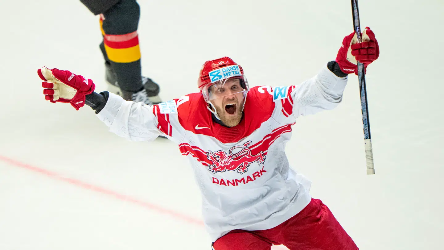 Nikolaj Ehlers scorede også i puljekampen mod Tyskland, der sendte Danmark videre til kvartfinalen.