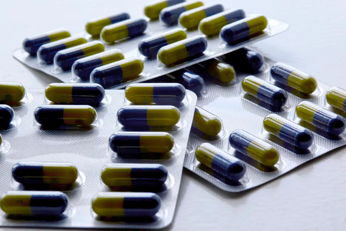 Arkivfoto af antidepressiva.